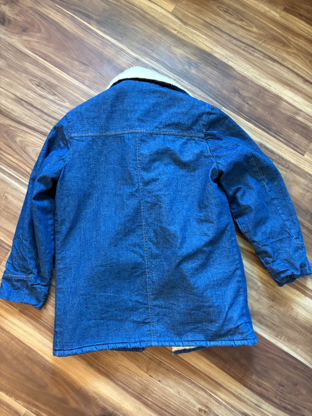 Wearguard Vintage Men's Denim Fleece-lined Work Coat - Picture 2 of 7
